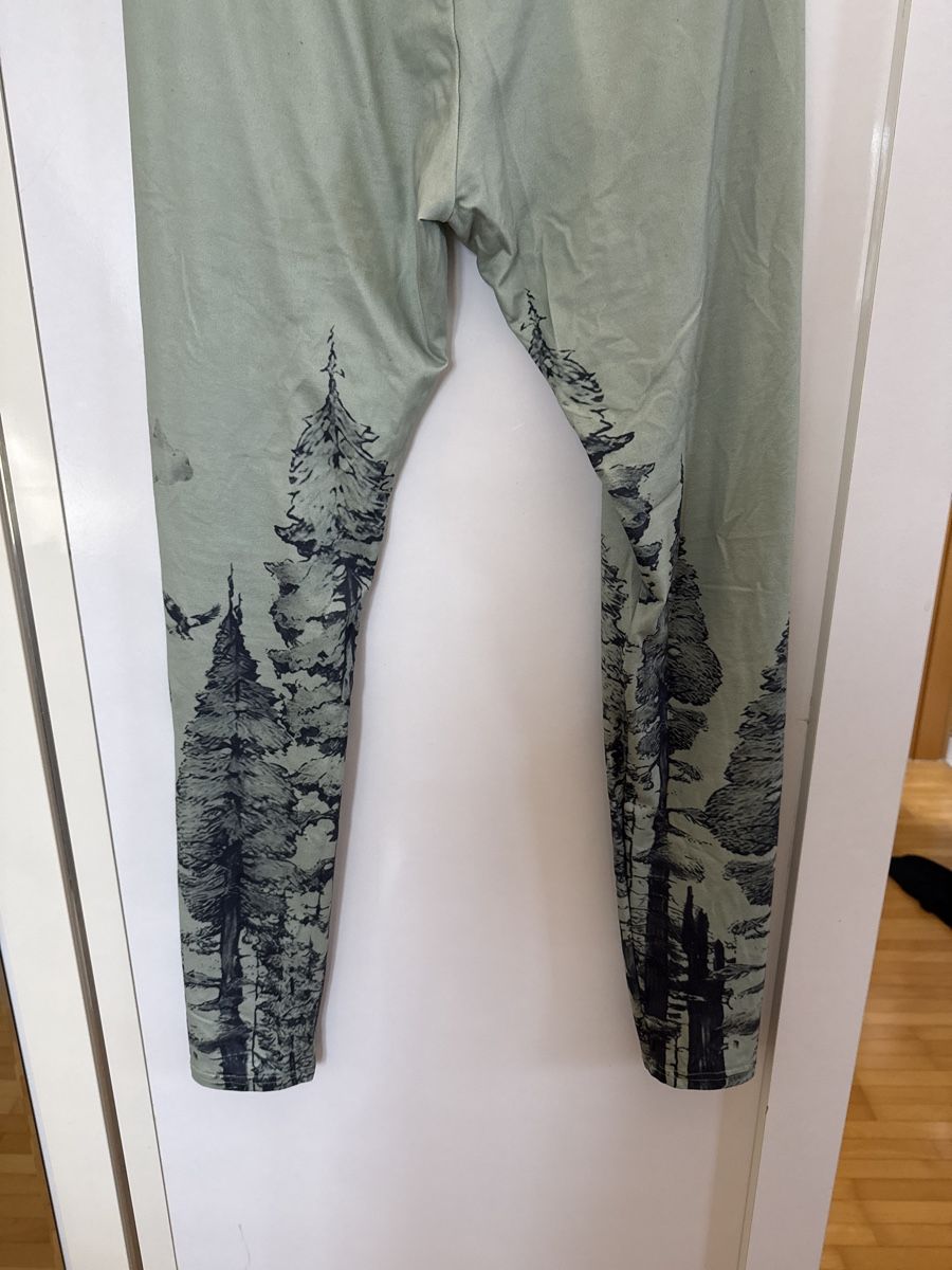 Leggings: Leggins Waldmotiv Gr.L – Usato da Winkel venduto da _OachKatzerl_ 1