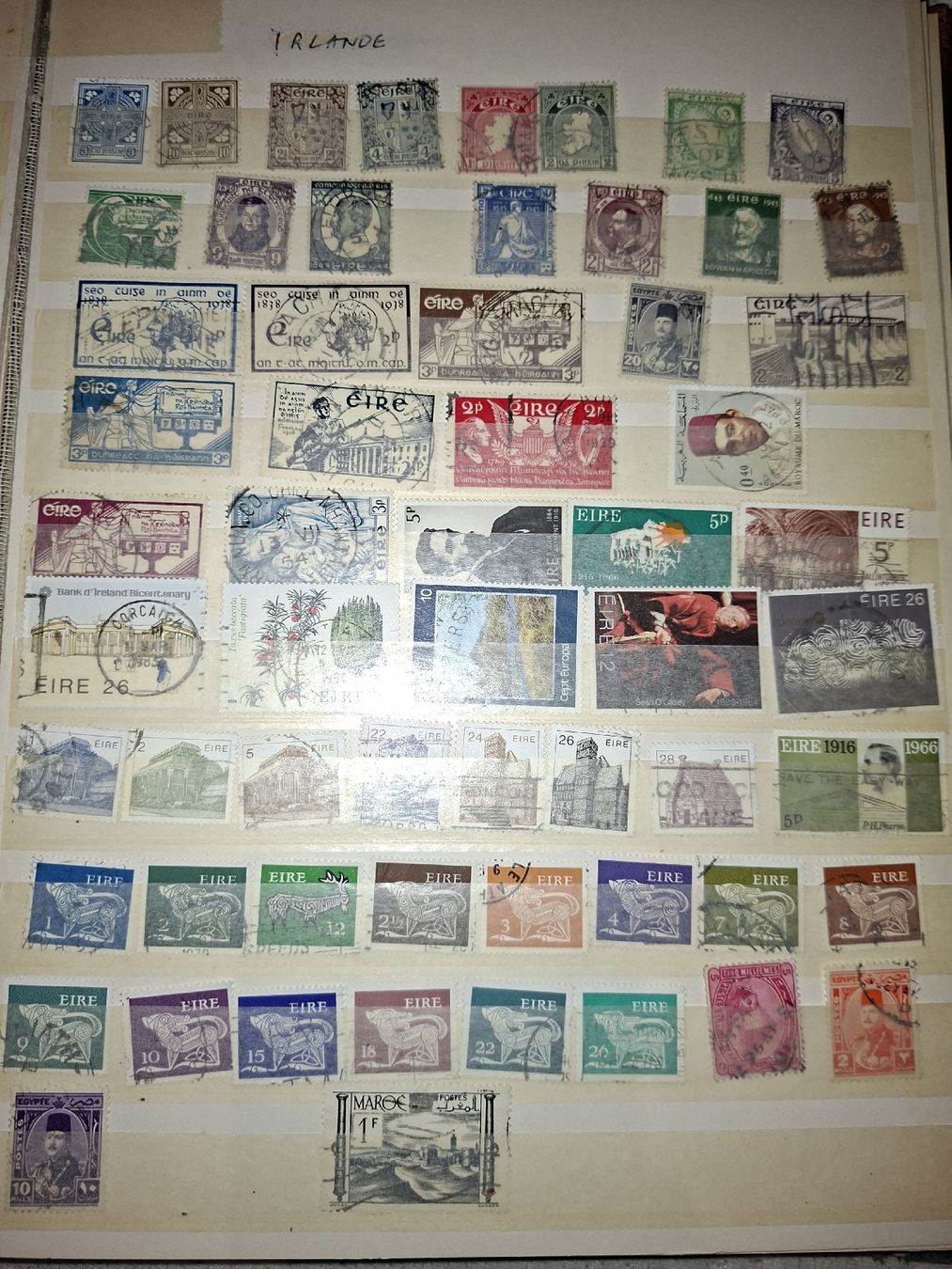 Tous les timbres: Briefmarkensammlung Ausland div – D'occasion à Balgach par SIMEON27 3