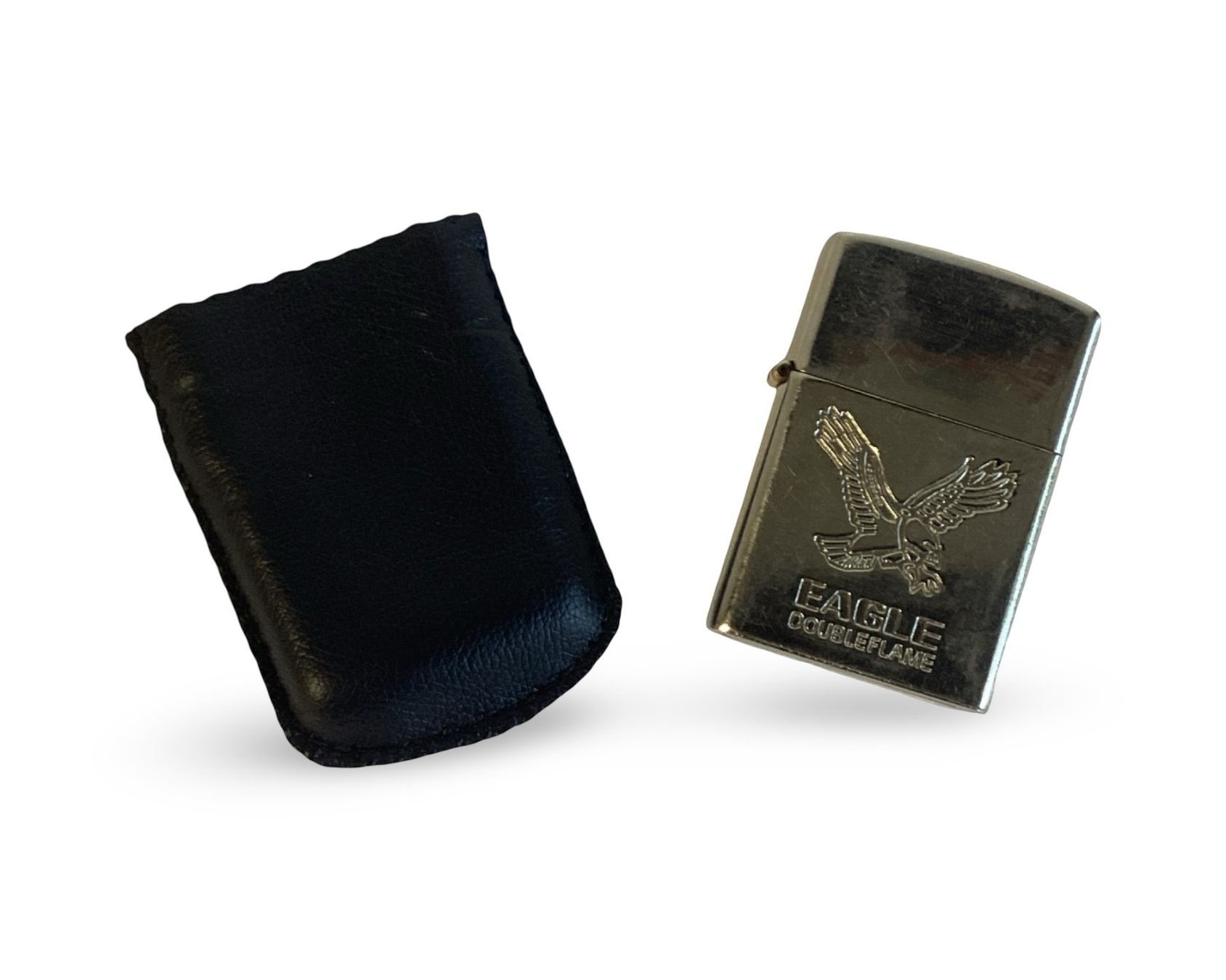 Zippo Feuerzeuge: EAGLE Double Flame Feuerzeug mit Lederetui – Gebraucht aus Zürich von Restwert_Zuerich 4