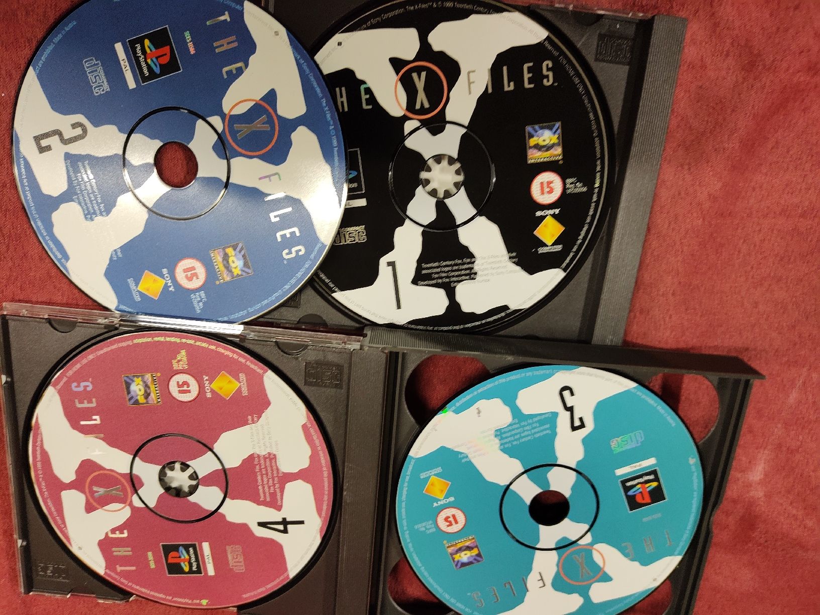 Sony Giochi: X-Files PS1 - Jeu, 4 CD.sans notice bigbox – Usato da Fribourg venduto da PastGame 3
