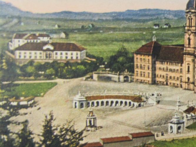 Cartoline postali: EINSIEDELN SZ AK 1929 – Usato da Ettingen venduto da Hausi4711 1