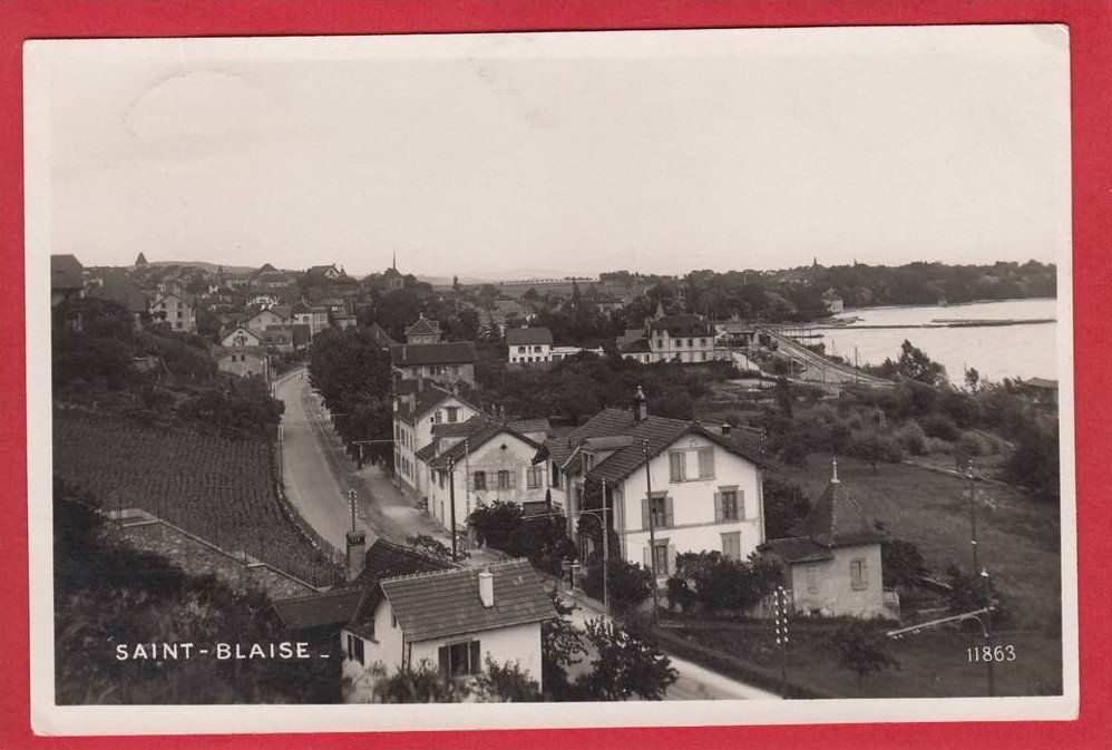Cartoline postali: SAINT-BLAISE, FOTOKARTE – Usato da Grüningen venduto da Kartenlaube