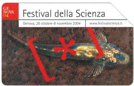 Telefonkarte Italien PF€-412 Festival della Scienza Genova