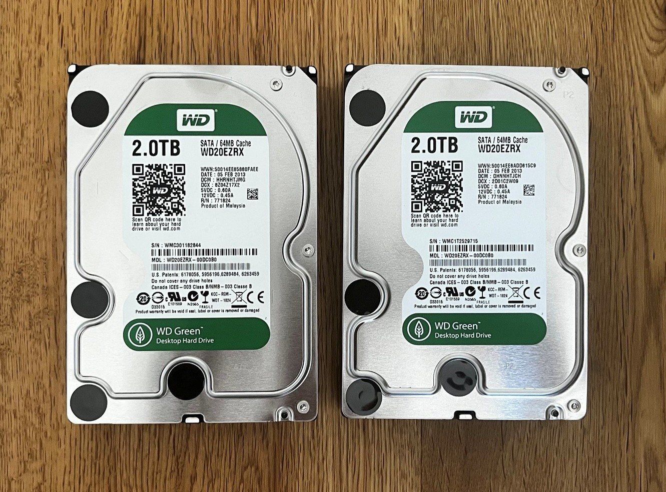 Western Digital Dischi rigidi: WD HDD 2TB 2Stk. super Preis! – Usato da Willisau venduto da aronet