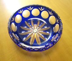 Bleikristall - Kisslinger handgeschliffen - D = 20.5 cm TOP