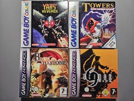 Nintendo Game Boy Color & Advance Spiele Neu