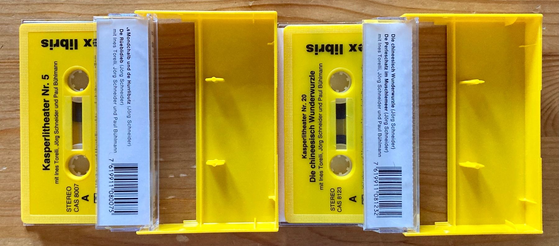 Musicassette: 2x Kasperlitheater (ex libris, 1980) – Nuovo (secondo la descrizione) da Zürich venduto da Djmotionch 1