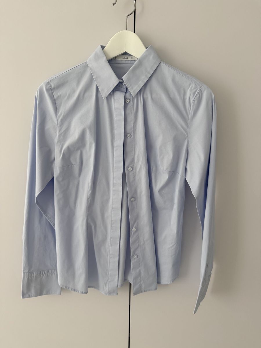 Camicette: Damen Bluse MNG hellblau Gr. S NEUwertig – Nuovo (secondo la descrizione) da Zumikon venduto da DesignDeluxe