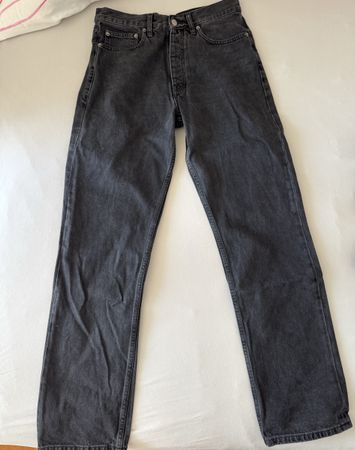 Schwarze Jeans - Dr. Denim Black Straight Cut Jeans