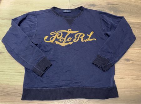 Pull Polo Ralph Lauren bleu marine taille M/L