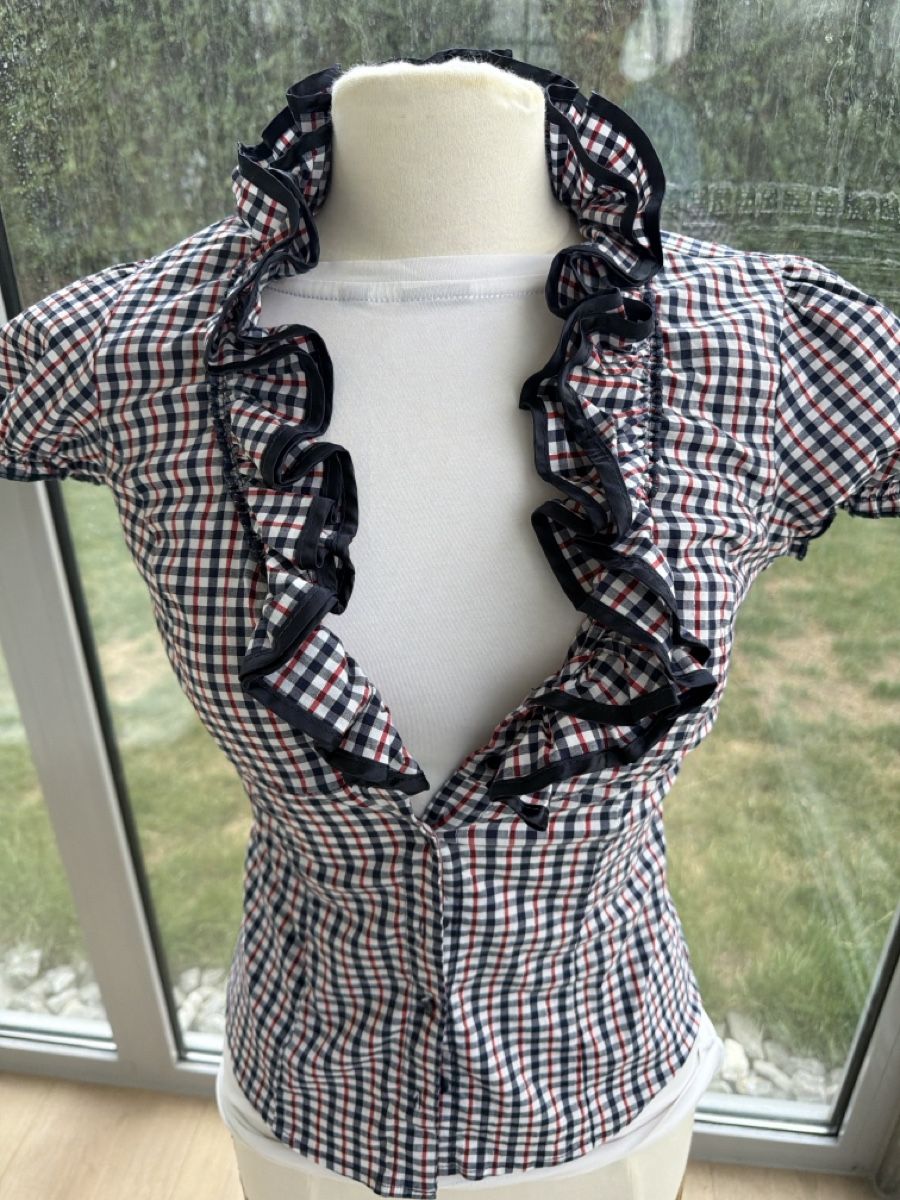 Camicette: Bluse Dirndl S kariert neu – Nuovo (secondo la descrizione) da Däniken SO venduto da NBdesign
