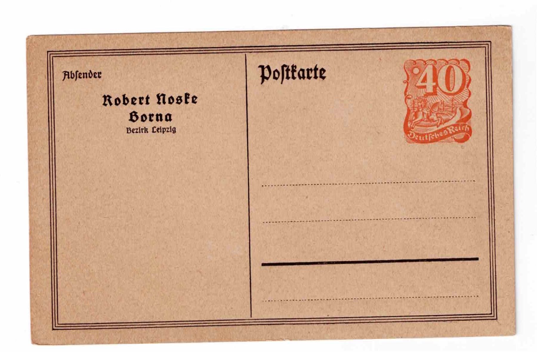 Tutti i francobolli: Deutsches Reich 1 Postkarte – Nuovo (secondo la descrizione) da Koblenz venduto da Markenhimmel