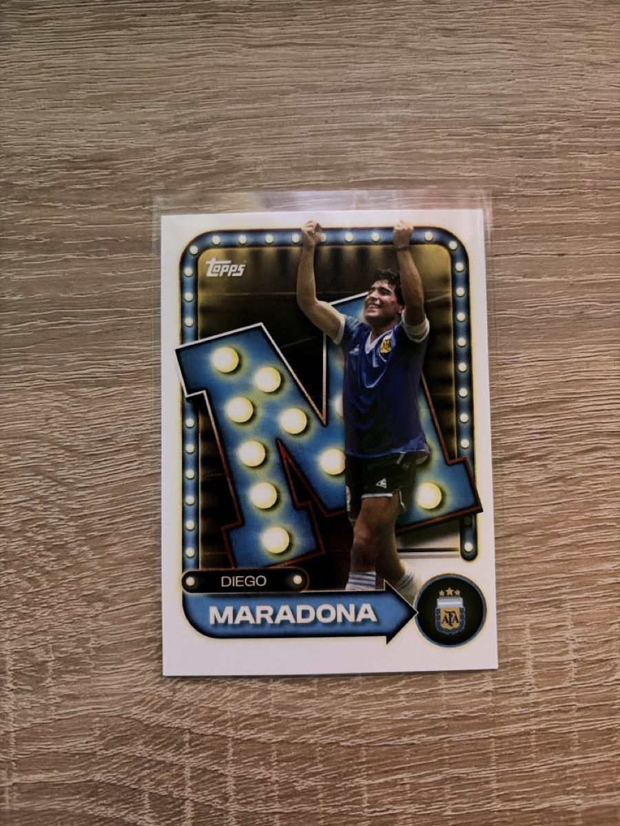 Topps Carte collezionabili: Topps Argentinien Diego Maradona – Nuovo (secondo la descrizione) da Dietikon venduto da gab_rkb5