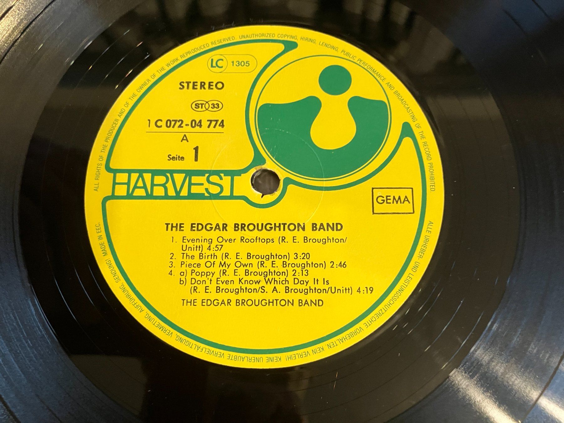 Dischi in vinile: Edgar Broughton Band – Usato da Aarwangen venduto da Jukebox3 5
