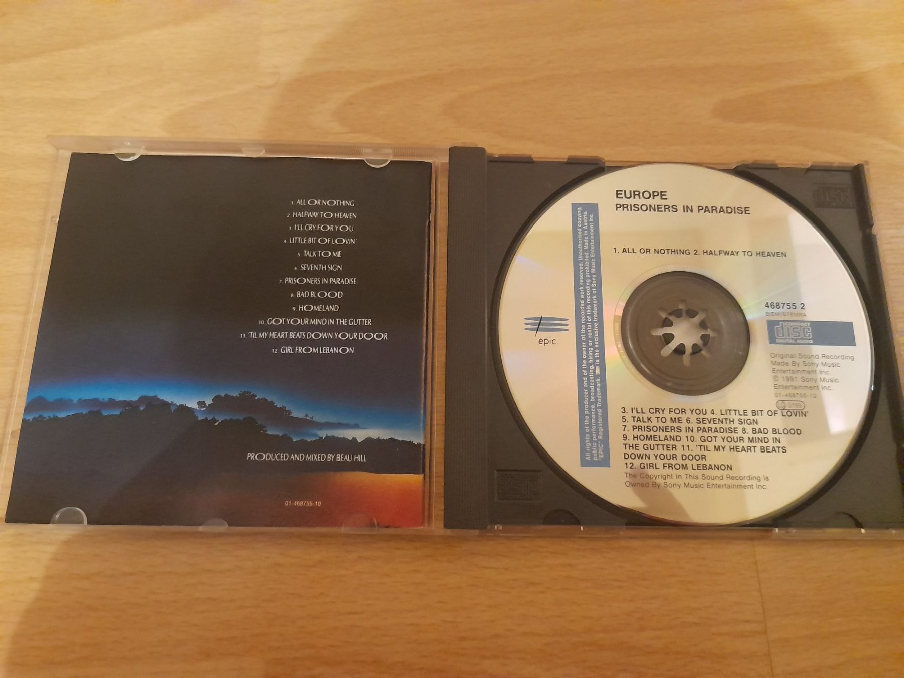 CD: CD Europe Prisoners in Paradiseter – Usato da Lustmühle venduto da chevi03 1