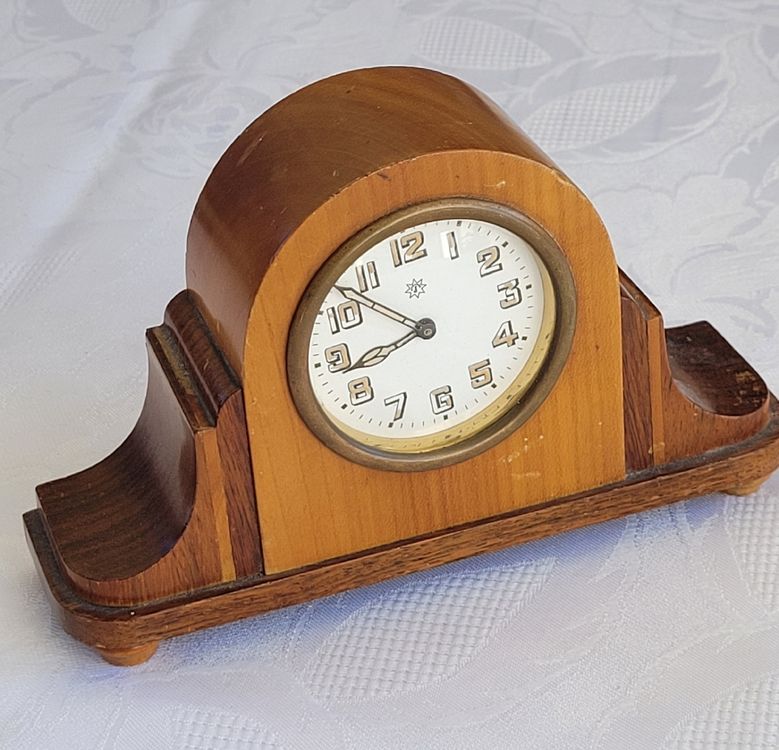 Wecker Junghans Uhr Antik Antike JUNGHANS Tischuhr-/Wecker