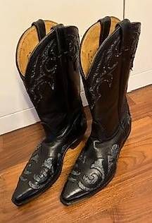 Damenschuhe: Western Stiefel schwarz Gr. 39/40 – Gebraucht aus Balterswil von Bellatrice
