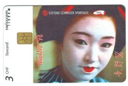Taxcard Chip-1104 Sportcard Nagano ungebraucht