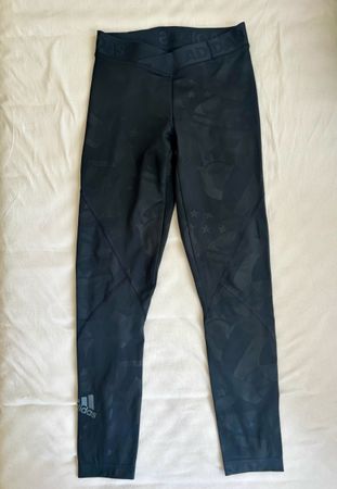 Adidas Alphasikin Sport Tights Schwarz Damen Gr. S Top!