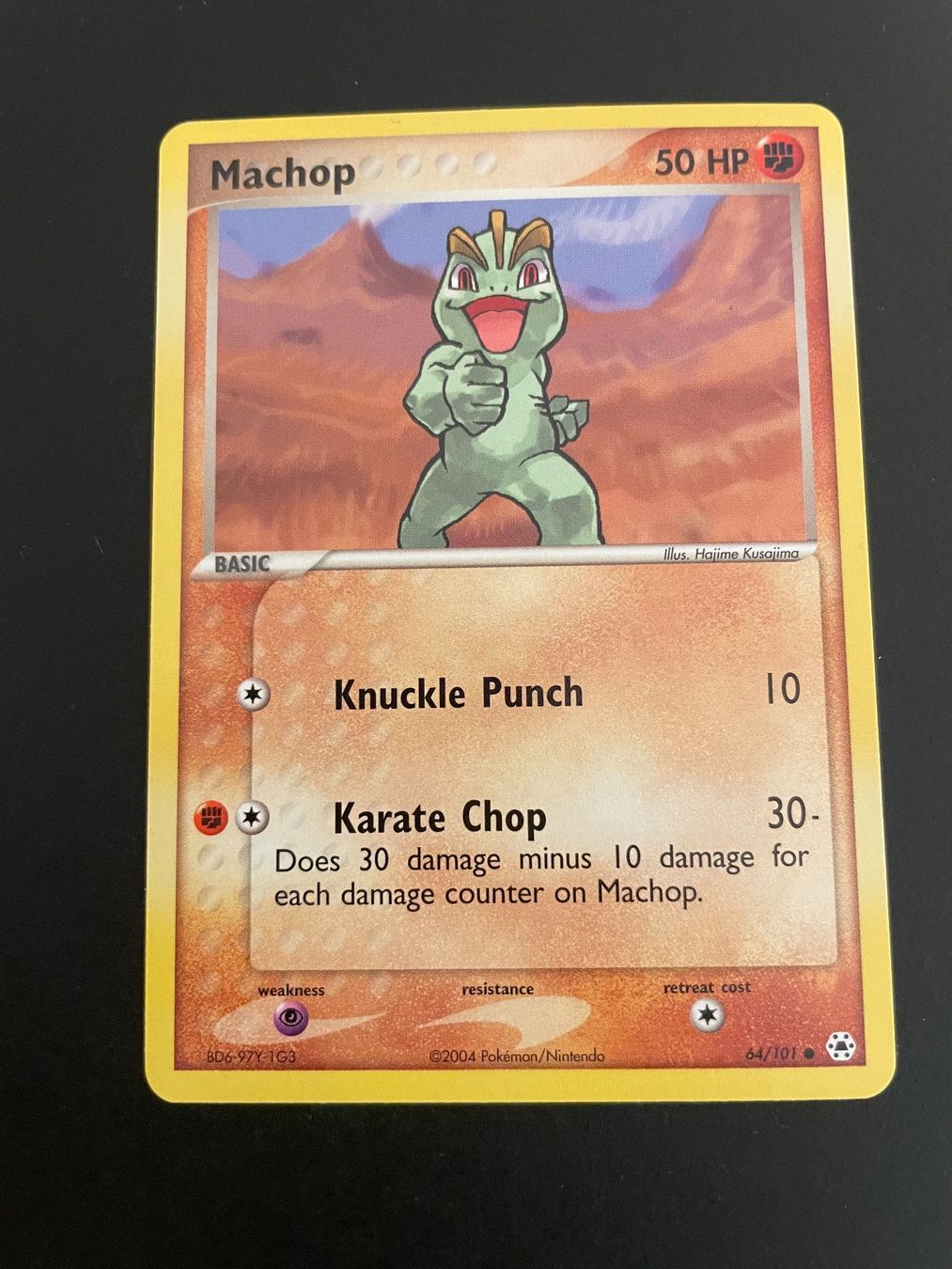 Pokémon Carte collezionabili: MACHOP EX HIDDEN LEGENDS 64/101 – Usato da Zürich venduto da pokemon_cards