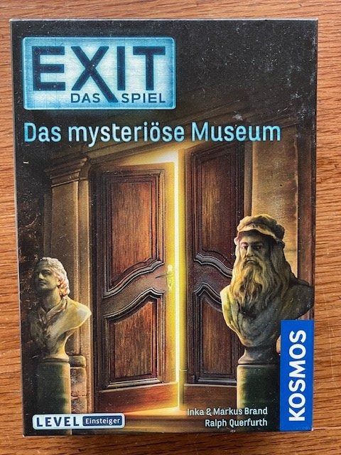 EXIT - Il Gioco: Il Misterioso Museo, Gioco Da Tavolo Cooperativo Per 1-4 Giocatori, Livello Principianti, Dai 10 Anni