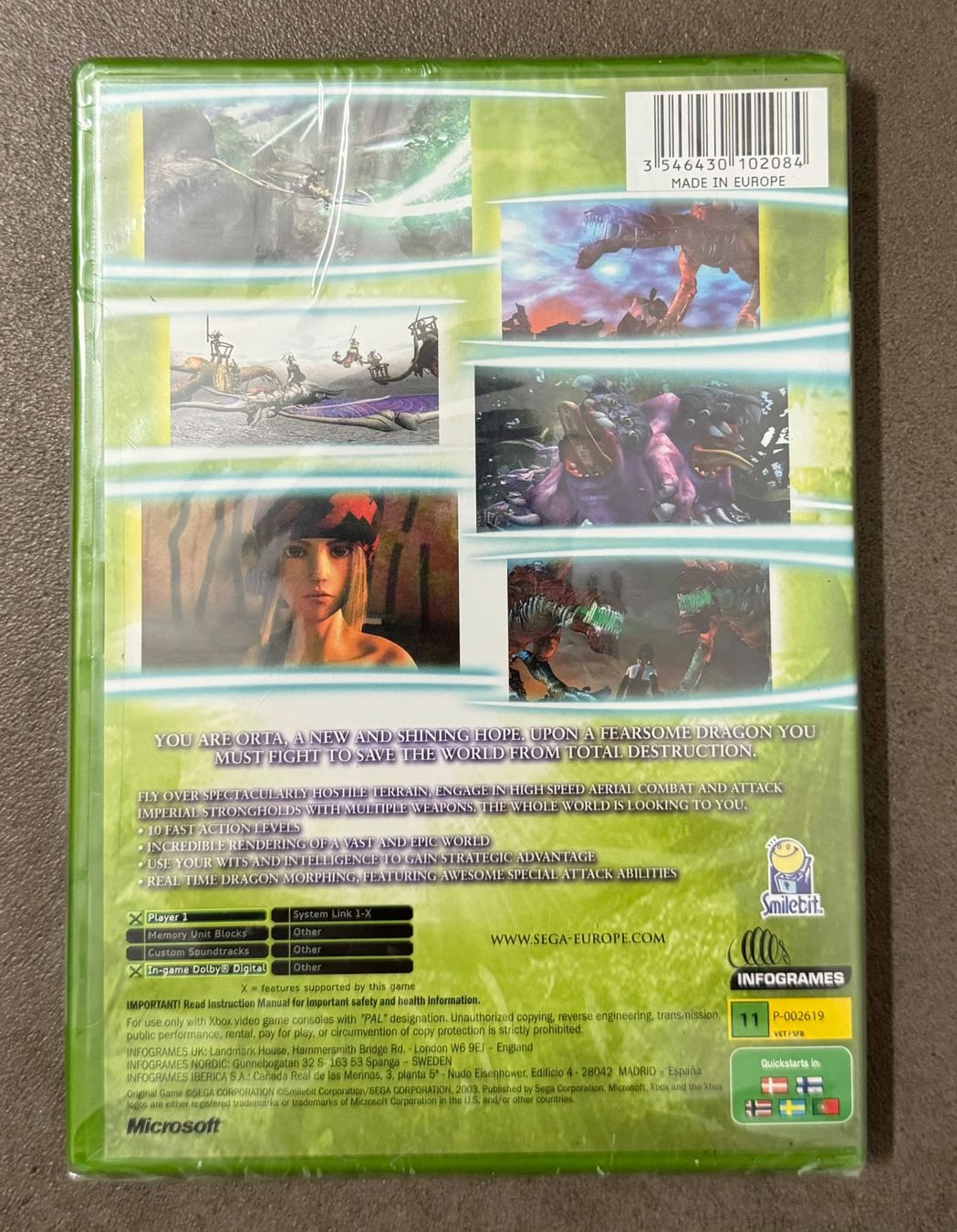 Jeux: XBOX Panzer Dragoon Orta - NEU, Sealed – Neuf avec emballage d'origine à Birsfelden par Dealgoenner24 1