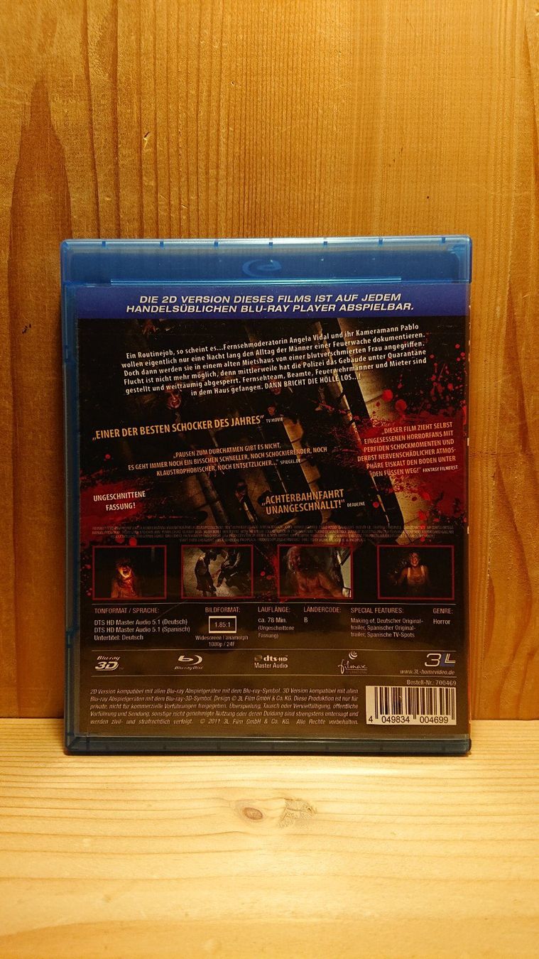 Alle DVDs: REC in 3D und 2D Blu-Ray – Gebraucht aus Wilderswil von Exebub 1