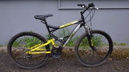 VTT  tout suspedu Jaune et Noir – Gecko