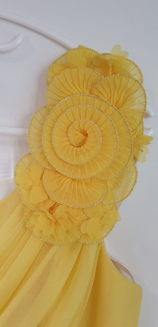 Vestiti: Kleid aus Chiffon – Usato da Rheinfelden venduto da DHS 2