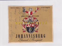 Etikette für Wein - Johannisberg "Grand Bouquet" /bd