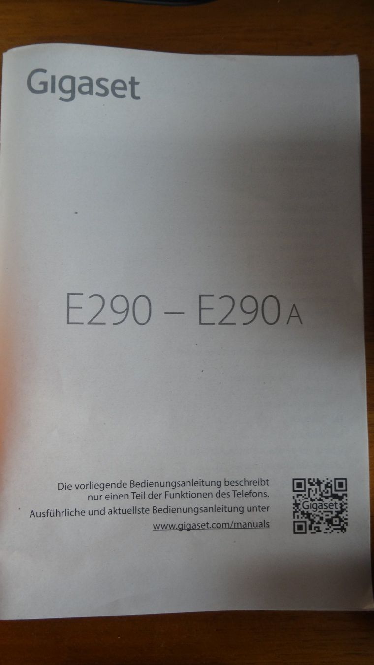 Gigaset Telefoni: Gigaset E290 Schnurloses Festnetztelefon – Usato da Solothurn venduto da w_keller_2008 3