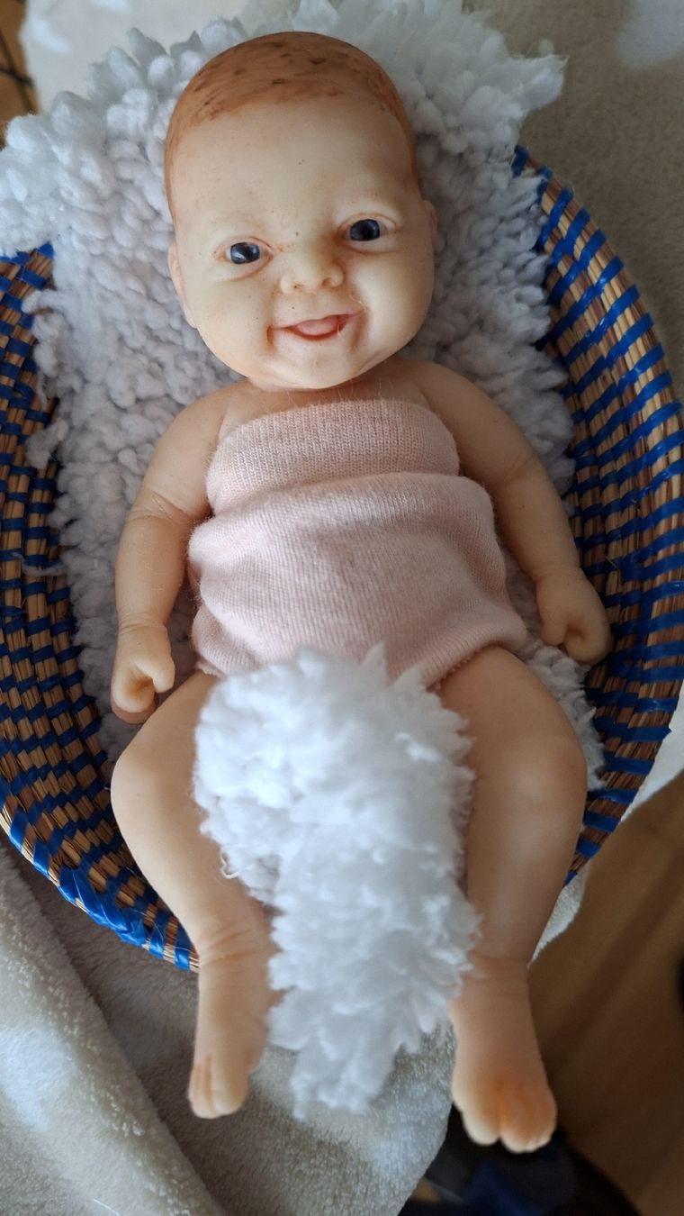 Bambole: HÜBSCHES SILIKONBABY 20 CM – Usato da Rotkreuz venduto da jud_7jrb 7