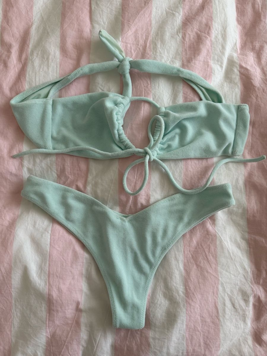Calzedonia Costumi da bagno & Bikini: Calzedonia Bikini Set, Hellblau, Neuwertig, Gr. M – Usato da Wil SG venduto da xrnvani
