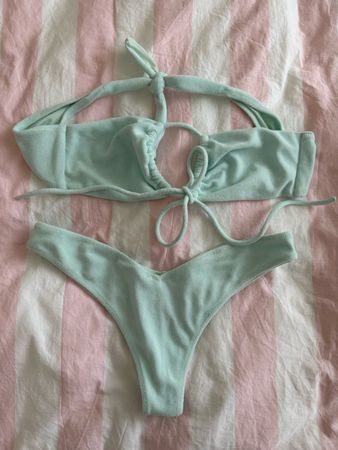 Calzedonia Bikini Set, Hellblau, Neuwertig, Gr. M