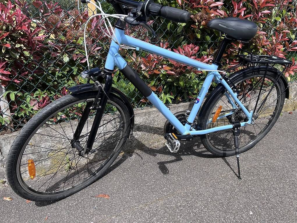MTB Cycletech Velos: Schönes Damen Velo hellblau MTB – Gebraucht aus Pfeffingen von Stern5blau 3