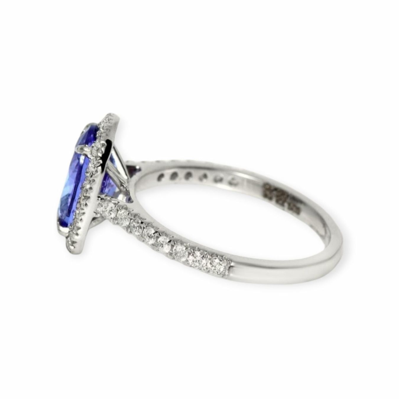 Anelli: Tansanit-Ring 14k Weissgold 2,33ct – Nuovo e nell'imballaggio originale da Illnau venduto da Juwelier_Mahler_GmbH 2