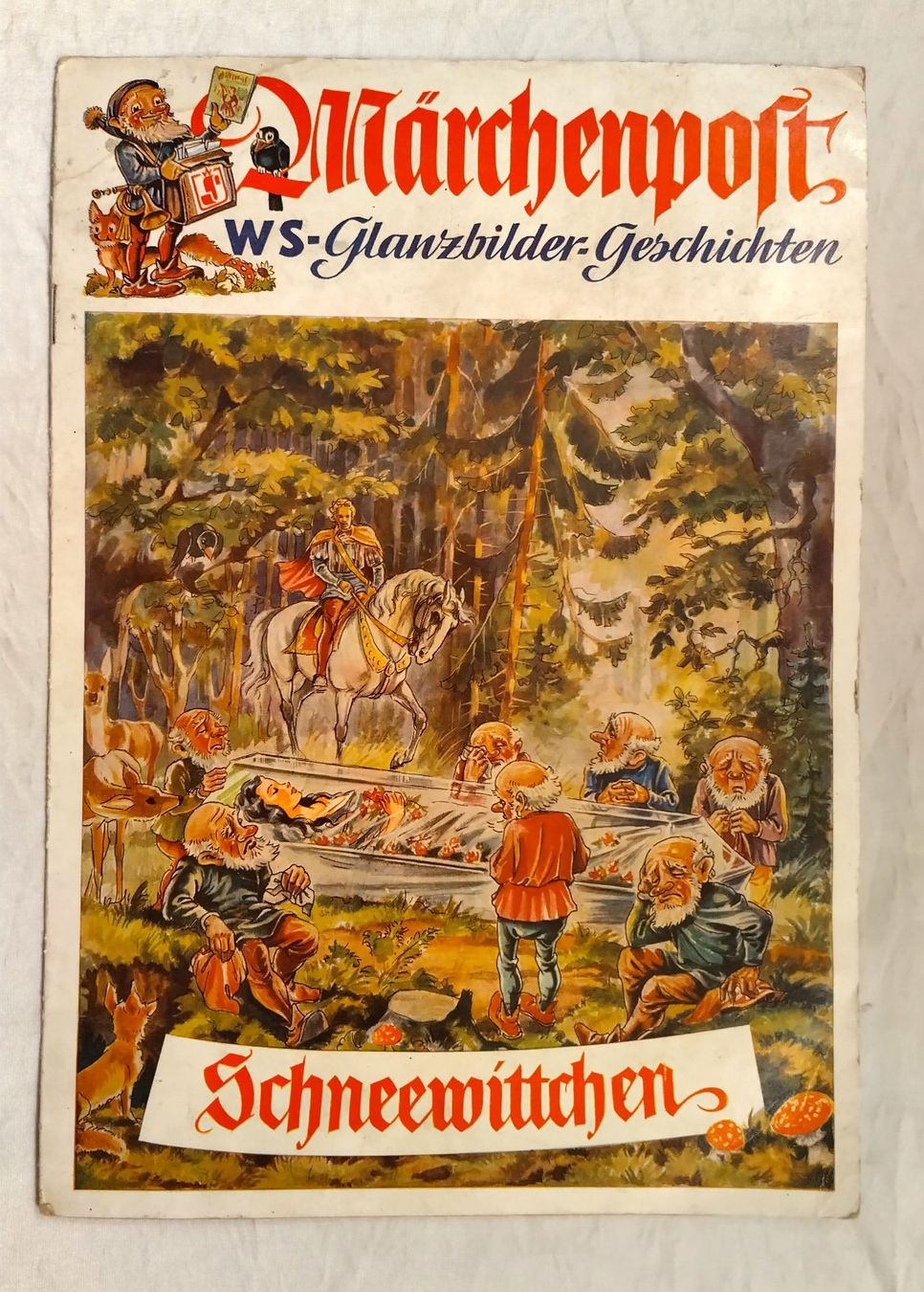 Libri: Schneewittchen - WS - Glanzbilder Märchenpost ab Fr. 6.- – Usato da Bellach venduto da JingleJerry