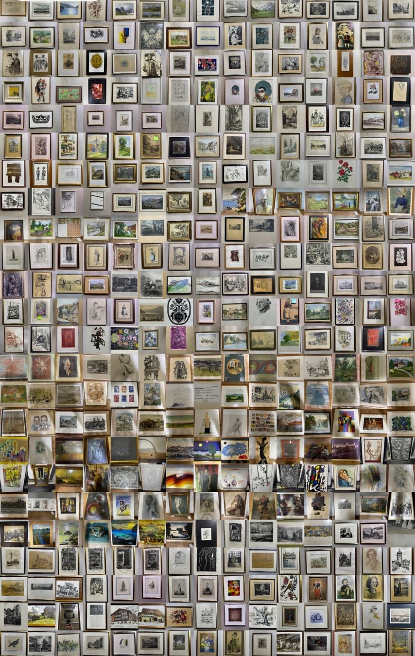Tableaux: 4000 Bilder ca Sammlung aus Nachlass – D'occasion à Regensdorf par mat_yyd9 3