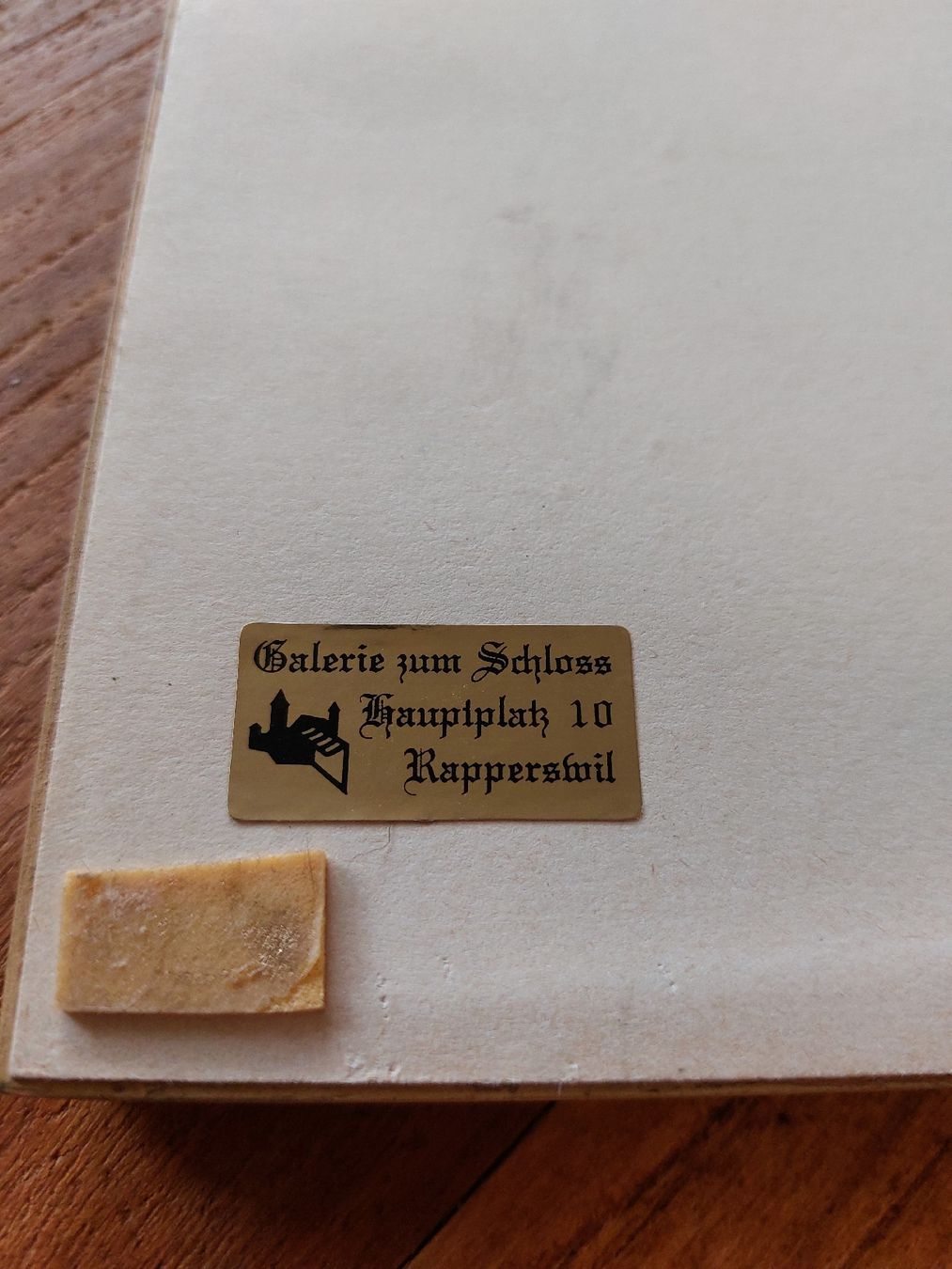 Stiche: Holzstich Rapperswil um 1880 – Gebraucht aus Schüpfheim von Humbeli_ 5
