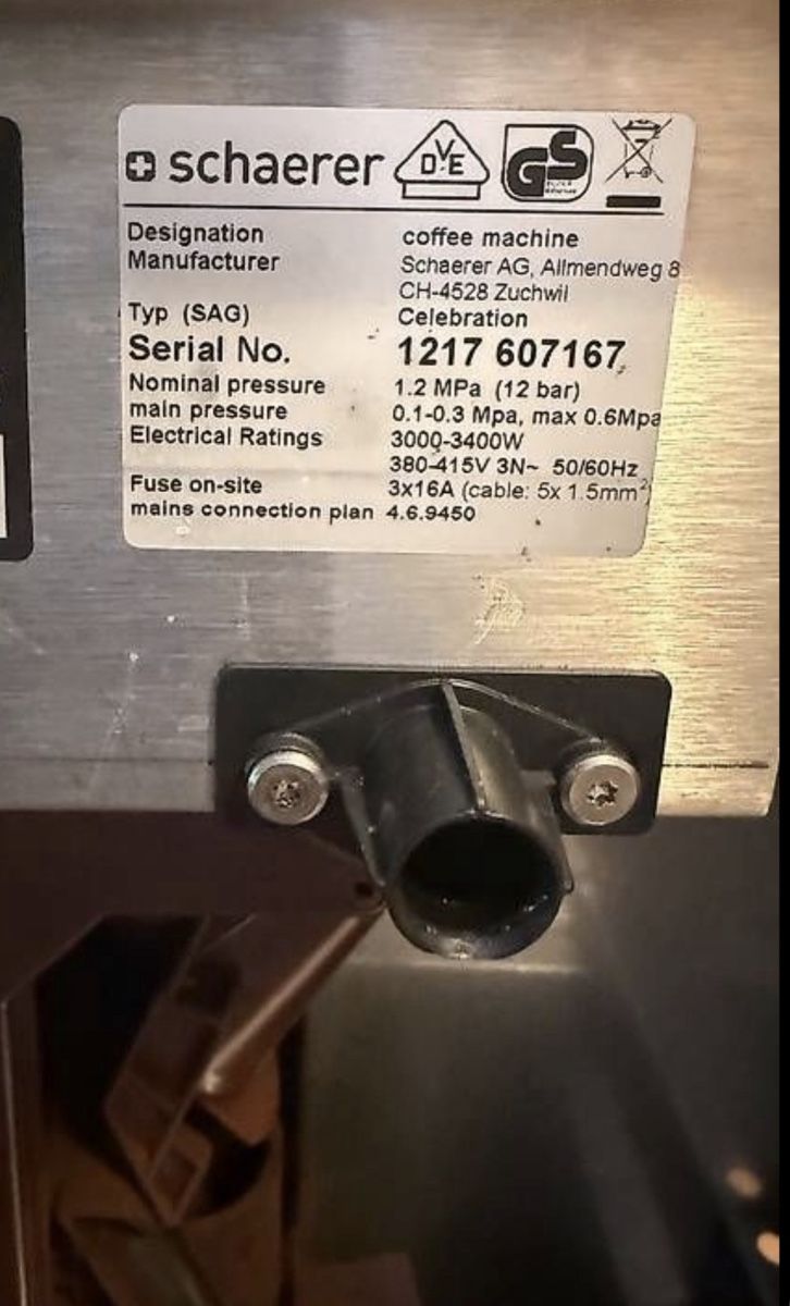 Schaerer Macchine per caffè & Macchine per espresso: Machine à café Schaerer Celebration – Usato da Yverdon-les-Bains venduto da suadc 2