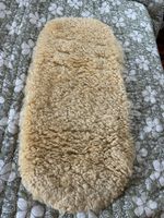 Lammfell Kinderwagenauflage beige guter Zustand gebraucht