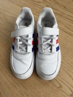 Adidas Kinder Sneaker weiss blau rot Grösse 34 / neuwertig