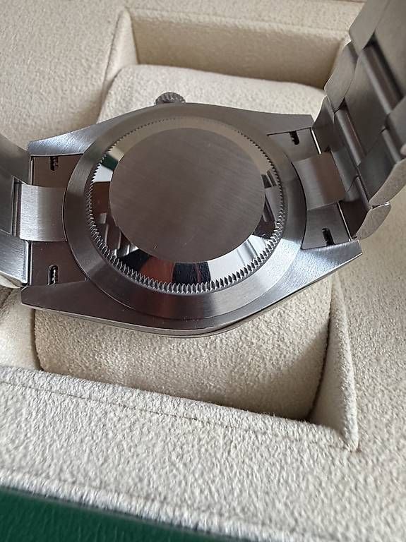 Rolex Orologi: Rolex Oyster Perpetual 41 Blau – Usato da Zürich venduto da timeio-swapwatch 8
