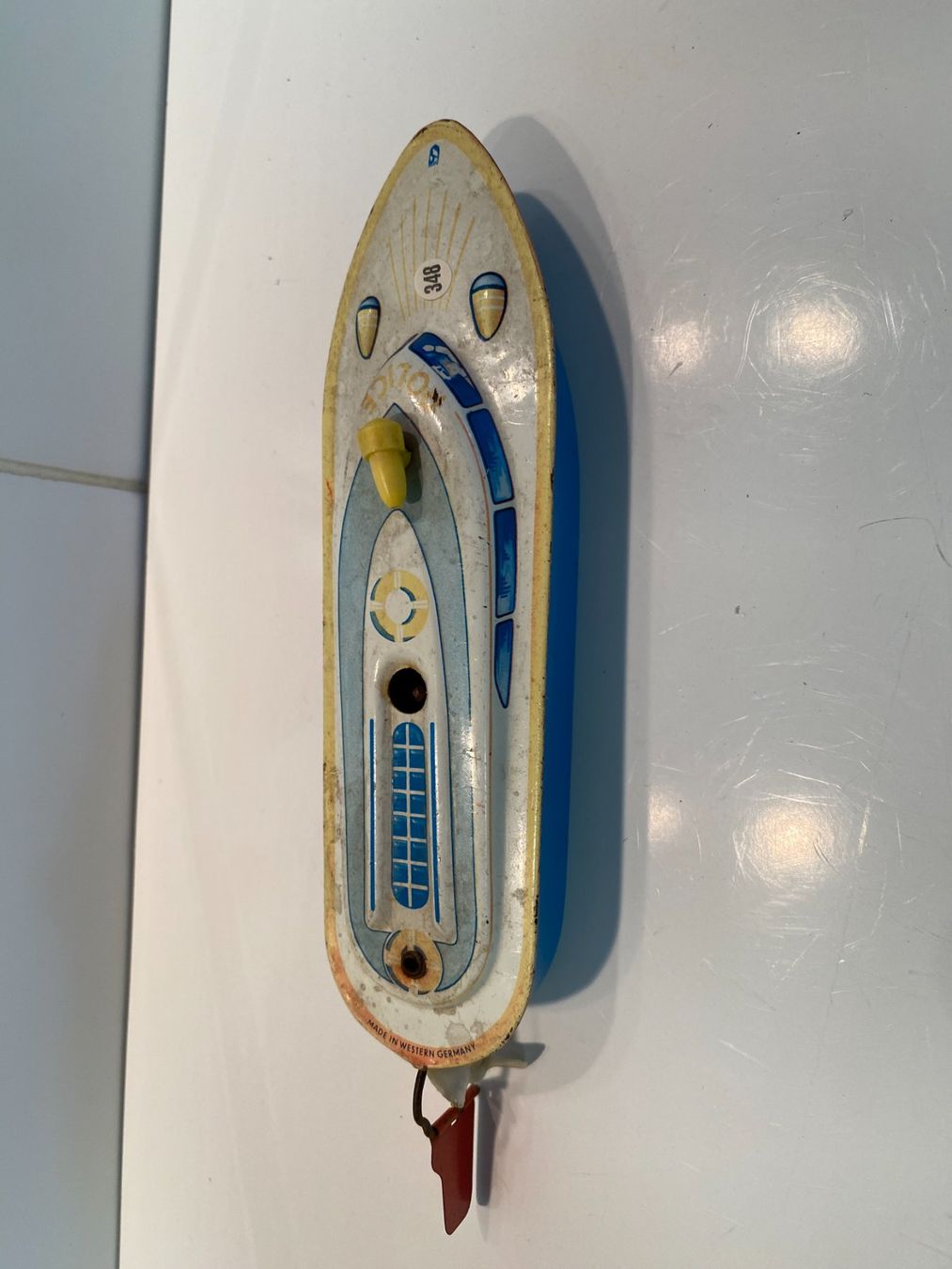 Jouets: MS Michael Seidel Polizeiboot Antrieb defekt 348 – Défectueux à Stäfa par elcondor245 4