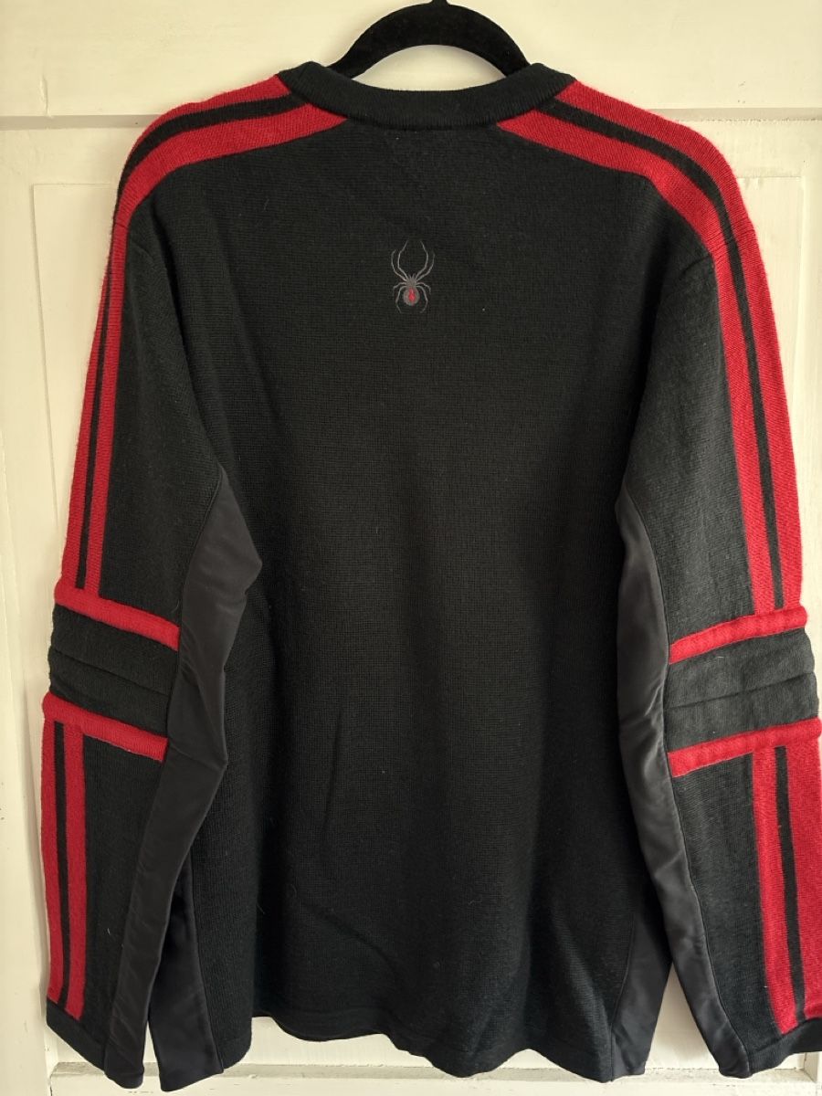 Spyder Maglioni & Felpe: Spyder Herren Pullover, Grösse L, Dunkelblau /Rot -  – Usato da Affoltern am Albis venduto da Cmara 6