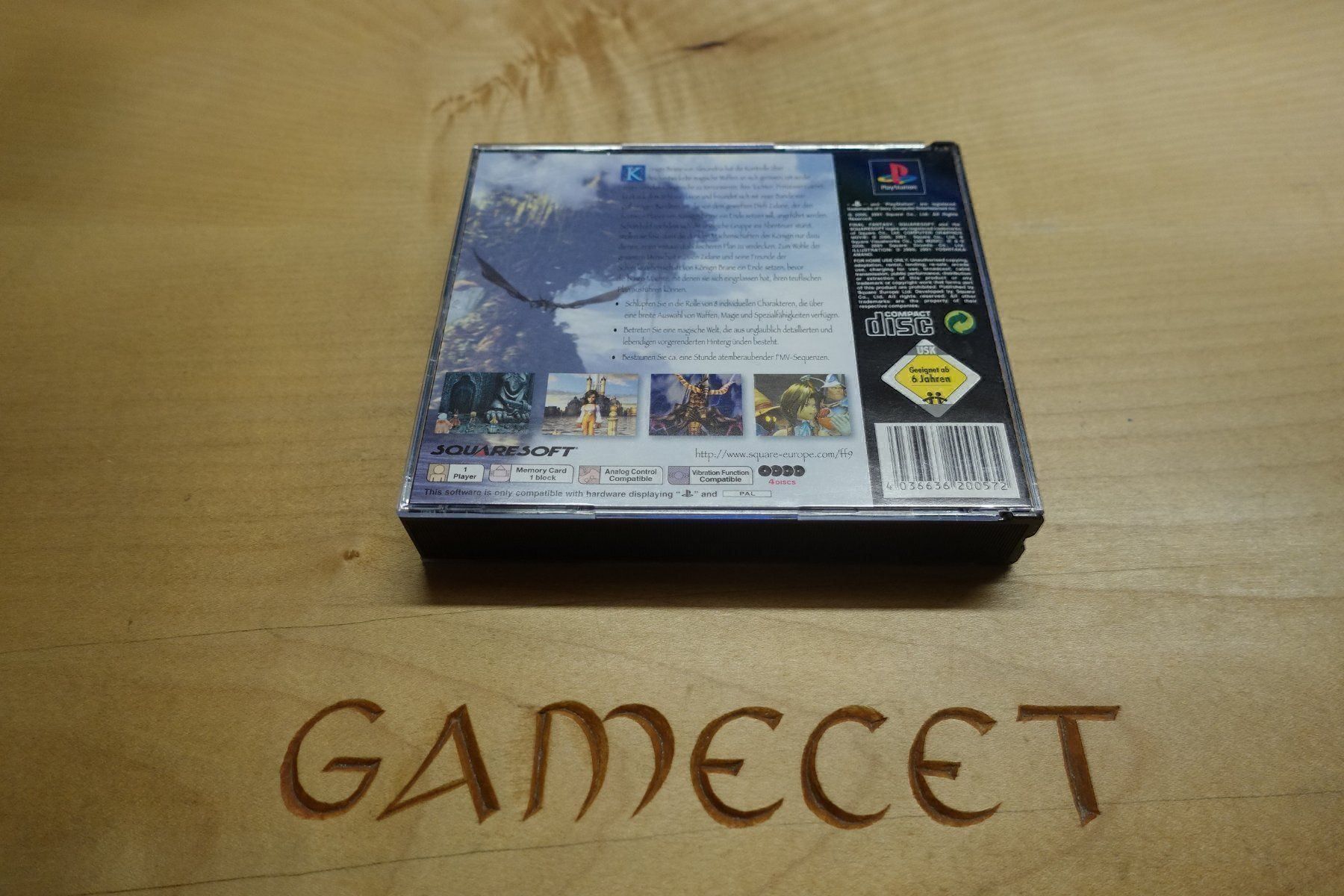 Sony Giochi: Final Fantasy IX – Usato da Steinach venduto da Gamecet 2