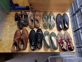 8 Paar Tanzschuhe Damen (Madame Dynammite, Swiffels, ...)