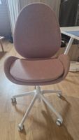 ikea ergonomic desk chair - Pink office chair on wheels 💺
