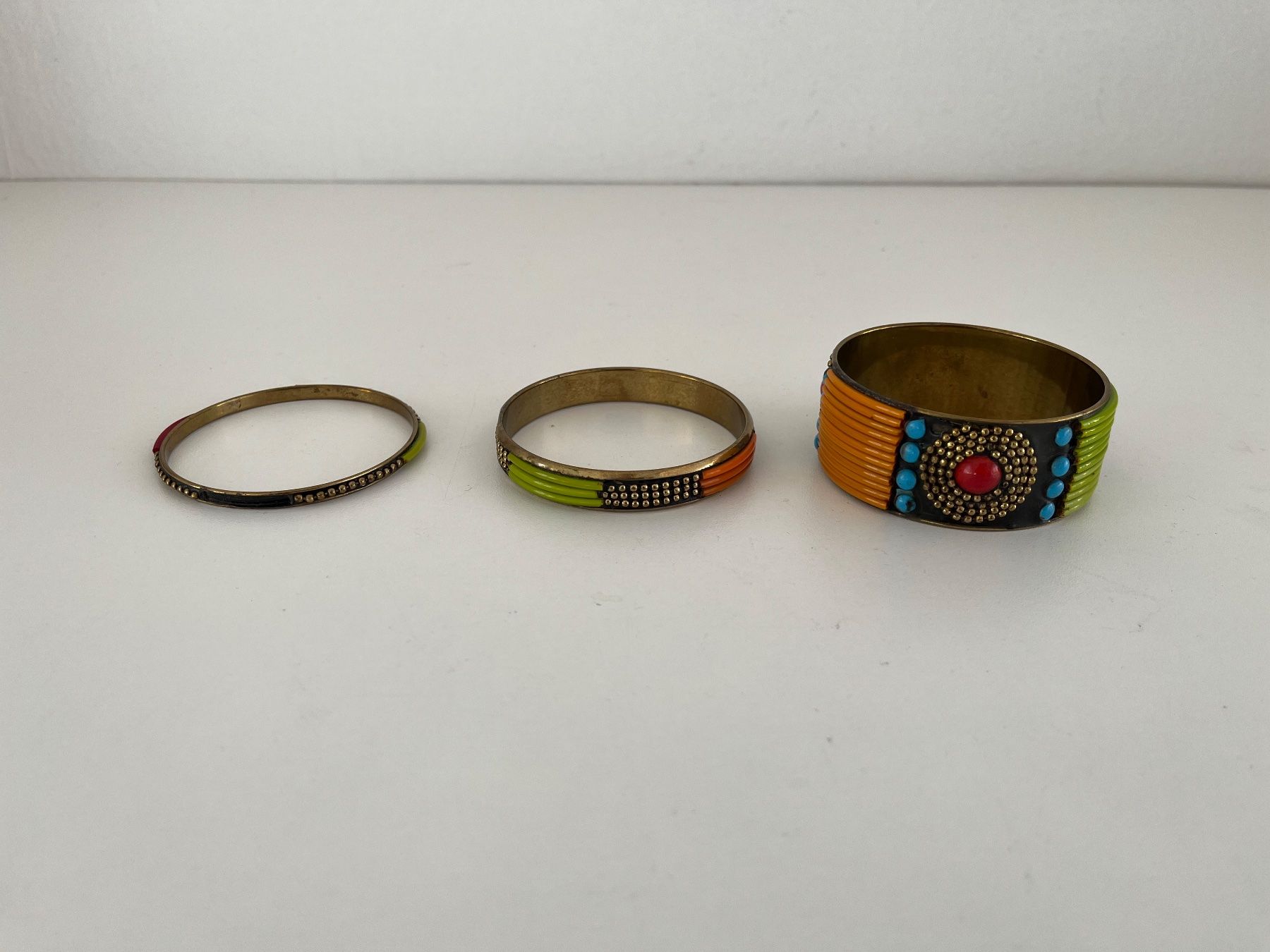 Bracciali & Braccialetti: Ethnische Armreife 3-teilig – Usato da Wetzikon ZH venduto da seli03 7