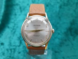 vintage SPLENDOR Handaufzug Dresswatch Herrenuhr aus 1960-ge
